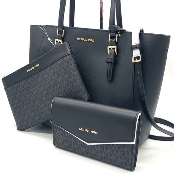 Michael Kors Large Charlotte 3 in 1 Tote Bag | CHOOSE & PICK - Picture 3 of 15